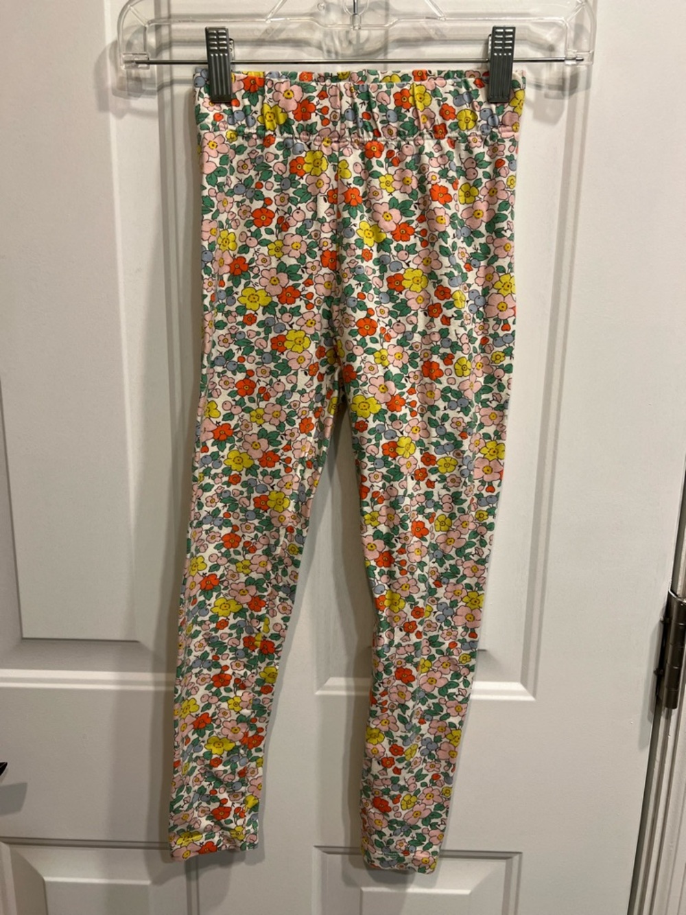 Mini Boden Floral Leggings